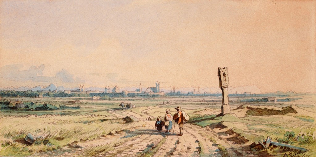 Gemälde "Winthirsaeule bei Neuhausen"